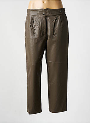 Pantalon 7/8 maro SEE U SOON femeie