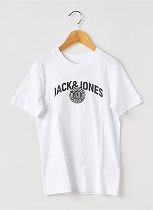 Tricou alb JACK & JONES băiat