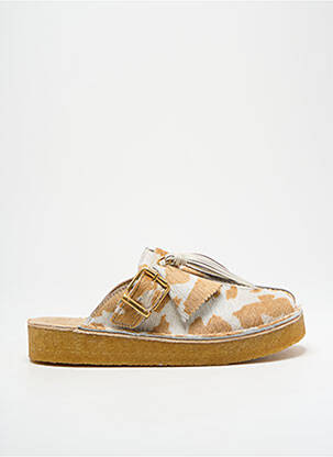 Sandale/pantofi decupați maro CLARKS femeie