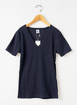 Tricou albastru PETIT BATEAU femeie