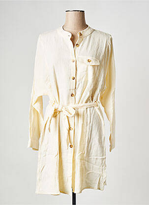 Rochie midi alb GRACE & MILA femeie