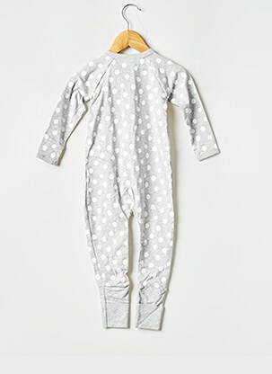 Pijama guler rotund gri DIM copil