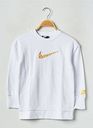 Hanorac alb NIKE fată