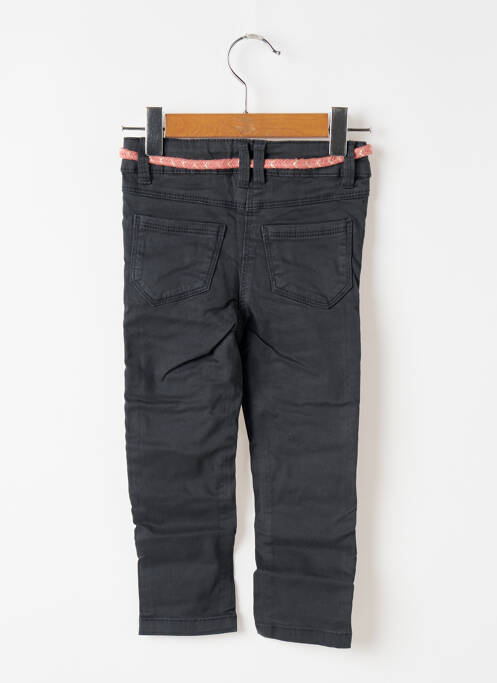 Pantalon slim negru TAPE À L'OEIL fată