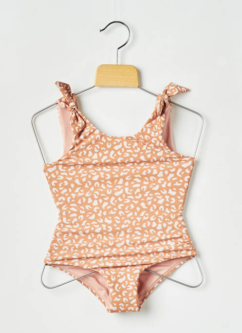 Costum de baie dintr-o singură piesă portocaliu LIEWOOD fată