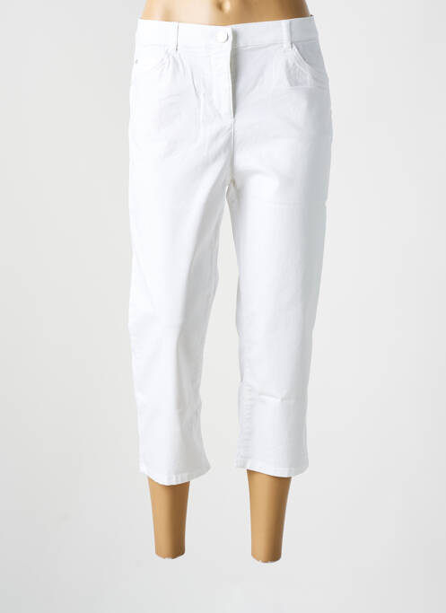 Pantalon trei sferturi alb BREAL femme
