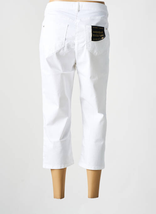 Pantalon trei sferturi alb BREAL femme