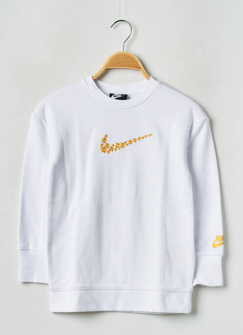 Hanorac alb NIKE fată