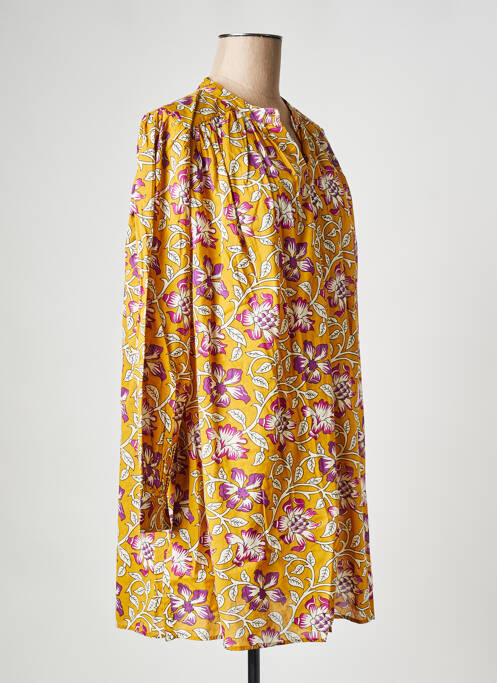 Rochie scurtă auriu JOLIE JOLIE PAR PETITE MENDIGOTE femeie