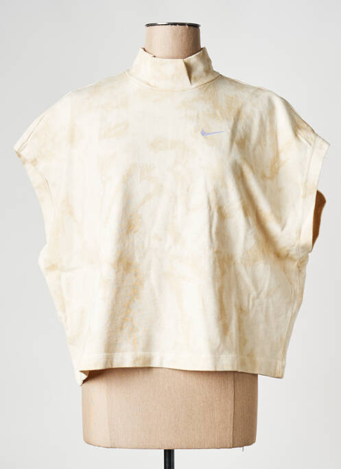 Top bej NIKE femeie