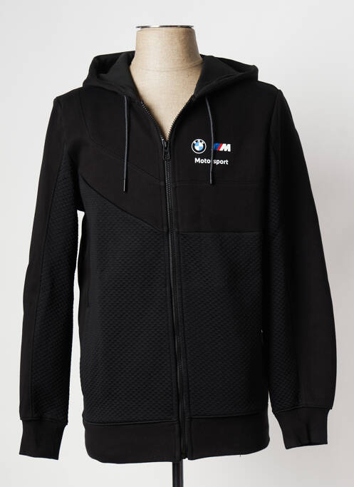 Hanorac guler rotund negru PUMA homme