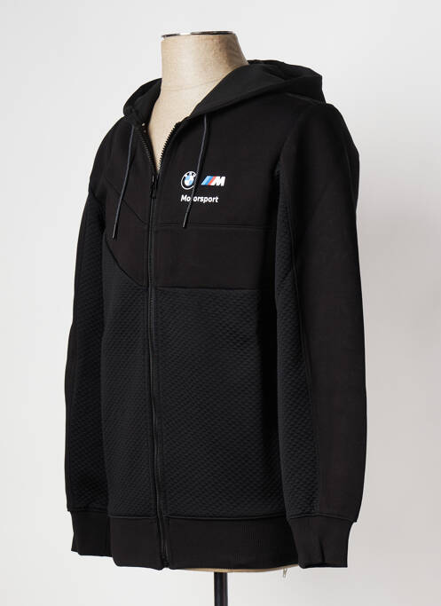 Hanorac guler rotund negru PUMA homme