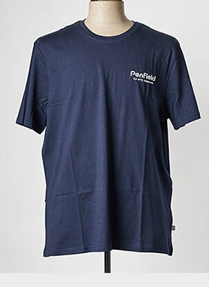 Tricou guler rotund albastru PENFIELD bărbat