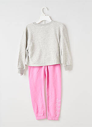 Set sportiv guler rotund roz NIKE fată