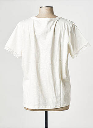 Tricou guler rotund bej BREAL femeie