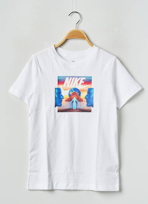 Tricou alb NIKE copil