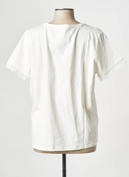 Tricou guler rotund bej BREAL femme