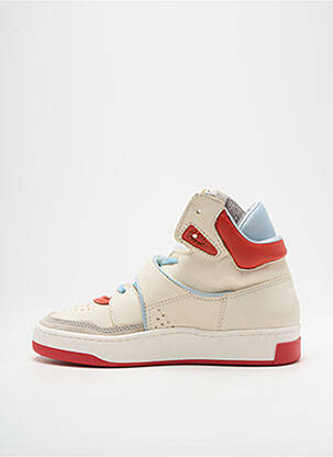 Adidași vârf rotund vârf rotund alb MJUS femeie