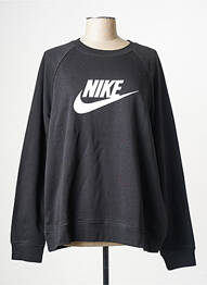 Hanorac guler rotund negru NIKE femme