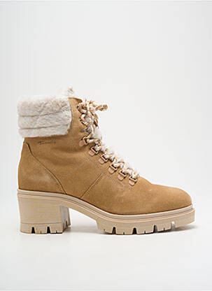 Botine/ghete vârf rotund vârf rotund maro TAMARIS femeie