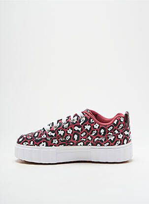 Adidași închidere cu fermoar vârf rotund multicolor FILA fată