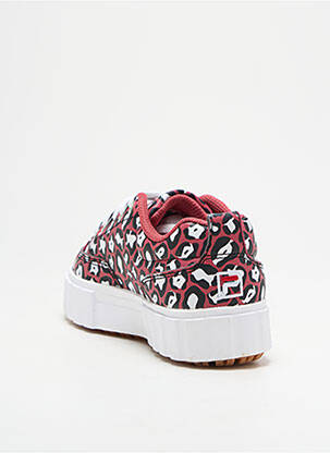 Adidași închidere cu fermoar vârf rotund multicolor FILA fată