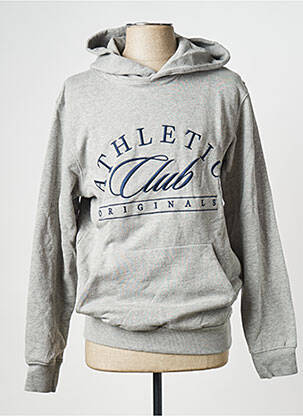 Hanorac cu glugă gri JACK & JONES bărbat