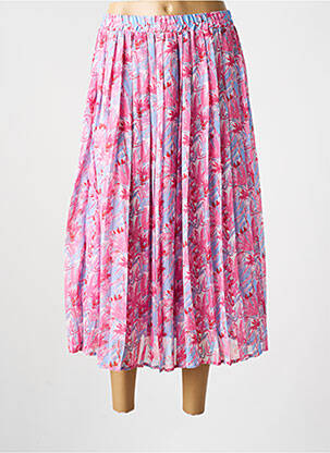 Fustă midi albastru GRACE & MILA femeie