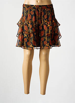 Fustă mini negru IKKS femeie