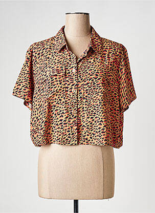 Cămașă maro NOISY MAY femeie