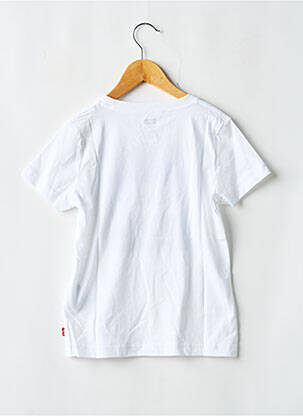 Tricou guler rotund alb LEVI'S băiat