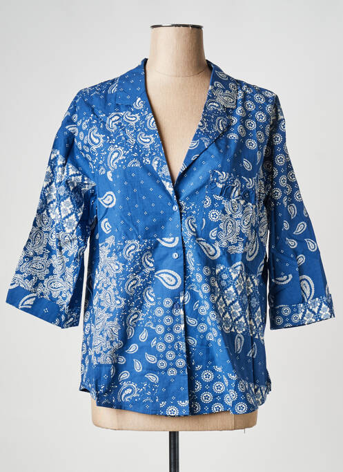 Cămașă albastru GRACE & MILA femeie