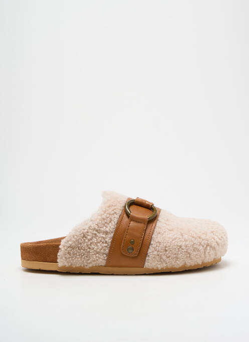 Papuci/Pantofi de casă bej SEE BY CHLOÉ femeie