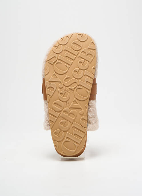 Papuci/Pantofi de casă bej SEE BY CHLOÉ femeie