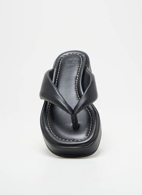 Șlapi negru DUNE LONDON femeie