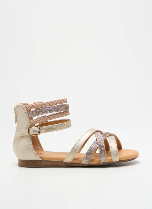Sandale/Pantofi decupați auriu BULLBOXER fată