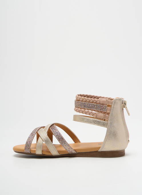 Sandale/Pantofi decupați auriu BULLBOXER fată
