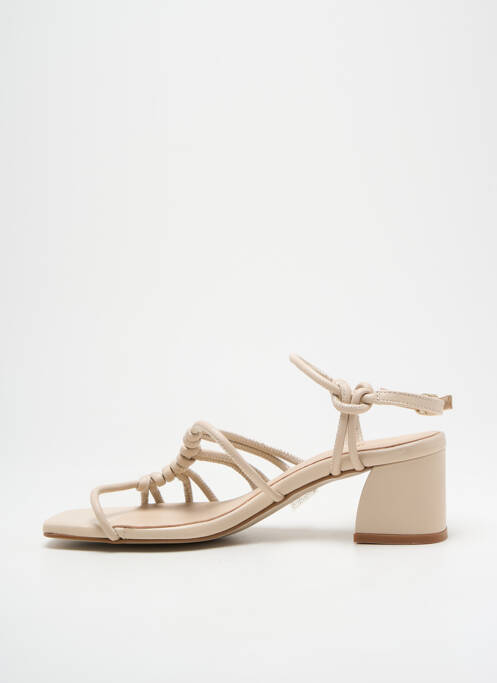 Sandale/Pantofi decupați bej GEORGIA ROSE femeie