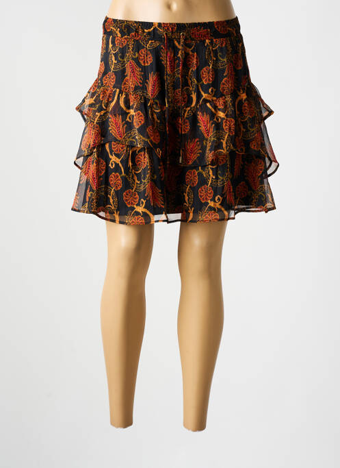 Fustă mini negru IKKS femeie