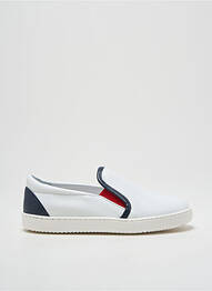Slip-on-uri vârf rotund vârf rotund alb CENDRY băiat