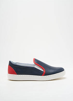 Slip-on-uri vârf rotund vârf rotund albastru CENDRY băiat