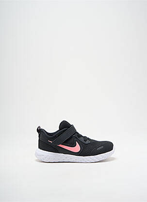 Adidași vârf rotund vârf rotund negru NIKE copil