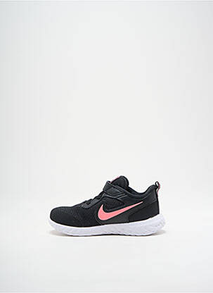 Adidași vârf rotund vârf rotund negru NIKE copil