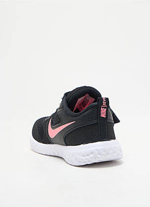 Adidași vârf rotund vârf rotund negru NIKE copil