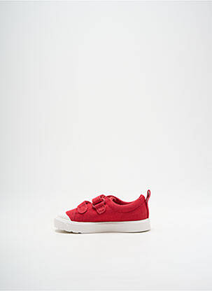 Adidași vârf rotund vârf rotund roșu CLARKS copil