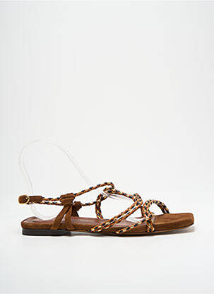 Sandale/Pantofi decupați maro ANONYMOUS COPENHAGEN femeie