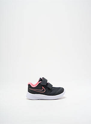Adidași vârf rotund vârf rotund negru NIKE copil