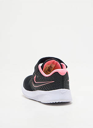 Adidași vârf rotund vârf rotund negru NIKE copil