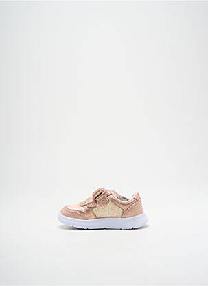 Adidași închidere cu șireturi vârf rotund roz CLARKS fată