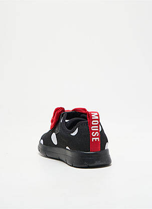 Adidași închidere cu șireturi vârf rotund negru CLARKS fată